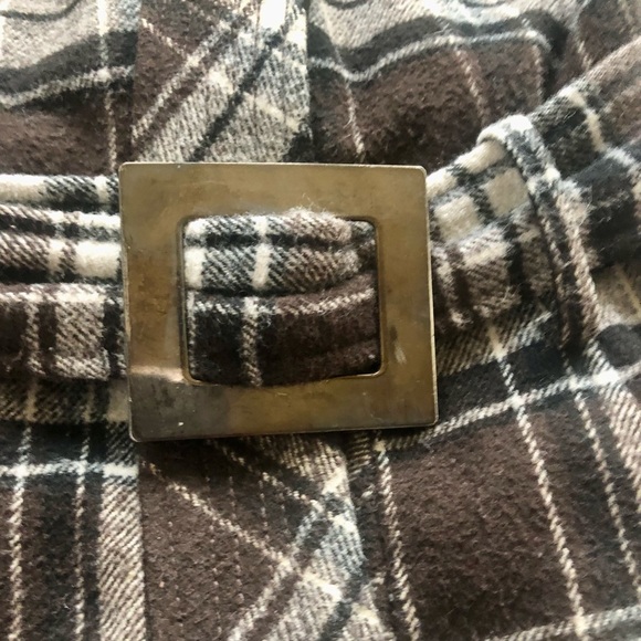 Plaid pea coat - Picture 4 of 5